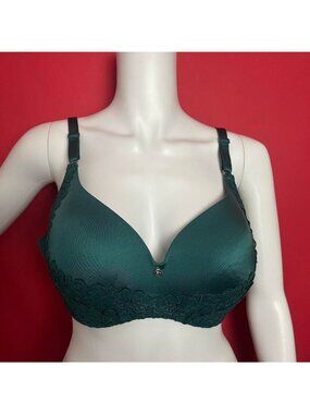 Sleekback / emrald forest green lace bra 💚💚​